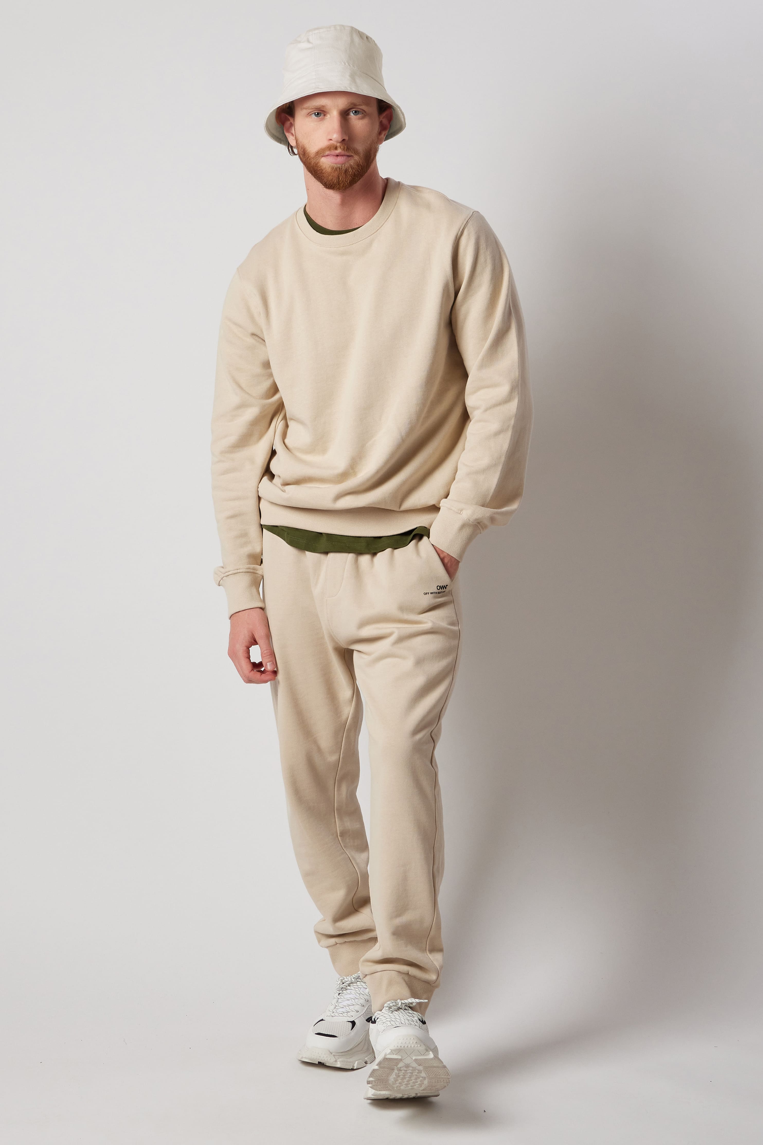 OWN OFF WITH NATURE - Wholesale Lounge Set - Men's - Crewneck Sweatshirt Set + Fleece Joggers15