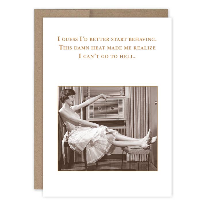 Start Behaving Birthday Card for wholesale by Shannon Martin Design