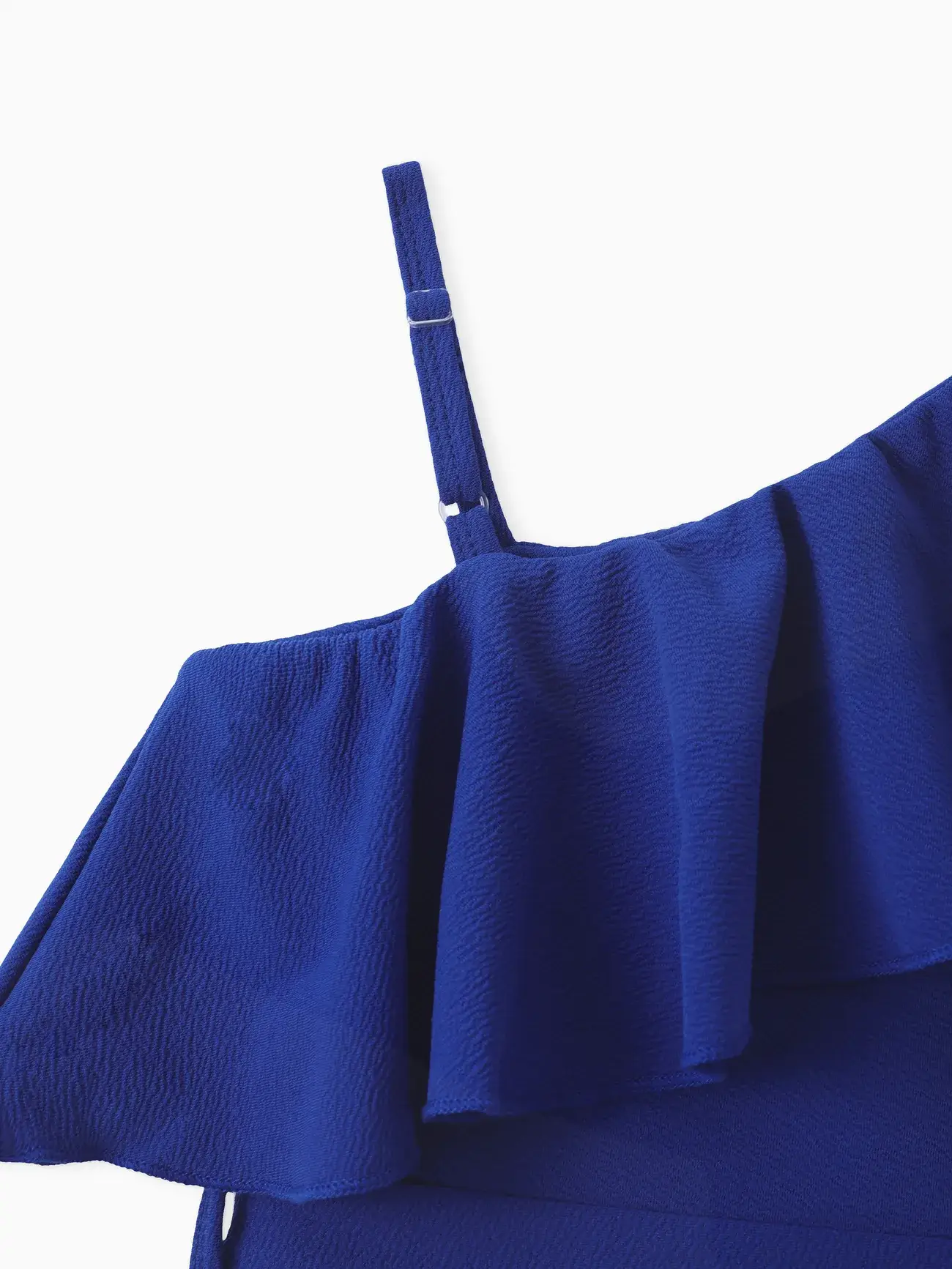 PatPat – Conjunto de camisola e calças – criança por atacado – Kid Girl Rompers Sweet Solid Sólido - Calças Largas de Ombro3