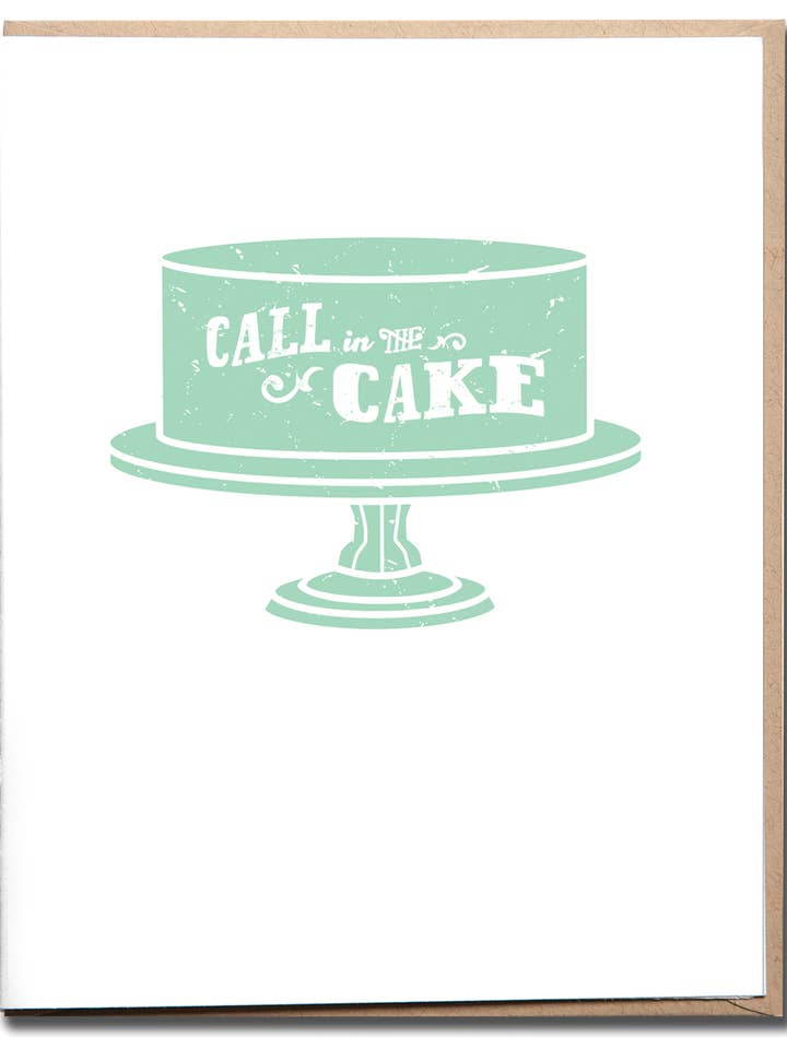 Appelez dans le gâteau pour la vente par Paper Bandit Press