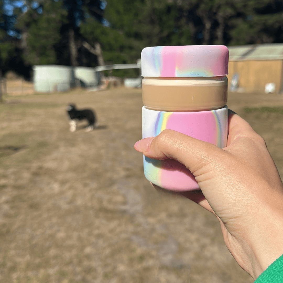 Luxey Cup - Vente Gourde/bouteille isotherme - LIME - Tasse à café réutilisable régulière 8oz17