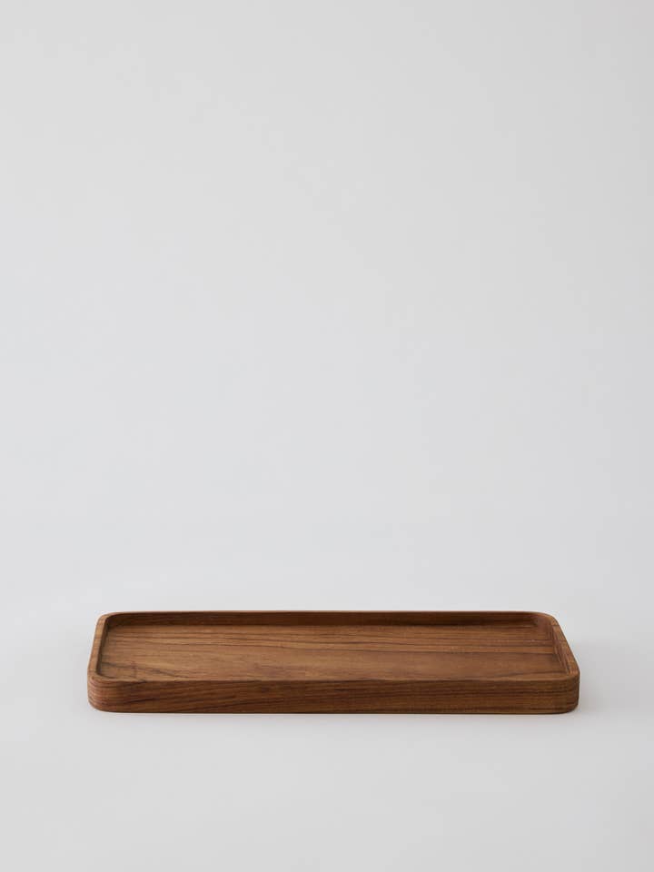 Teak tray for wholesale by Tell Me More