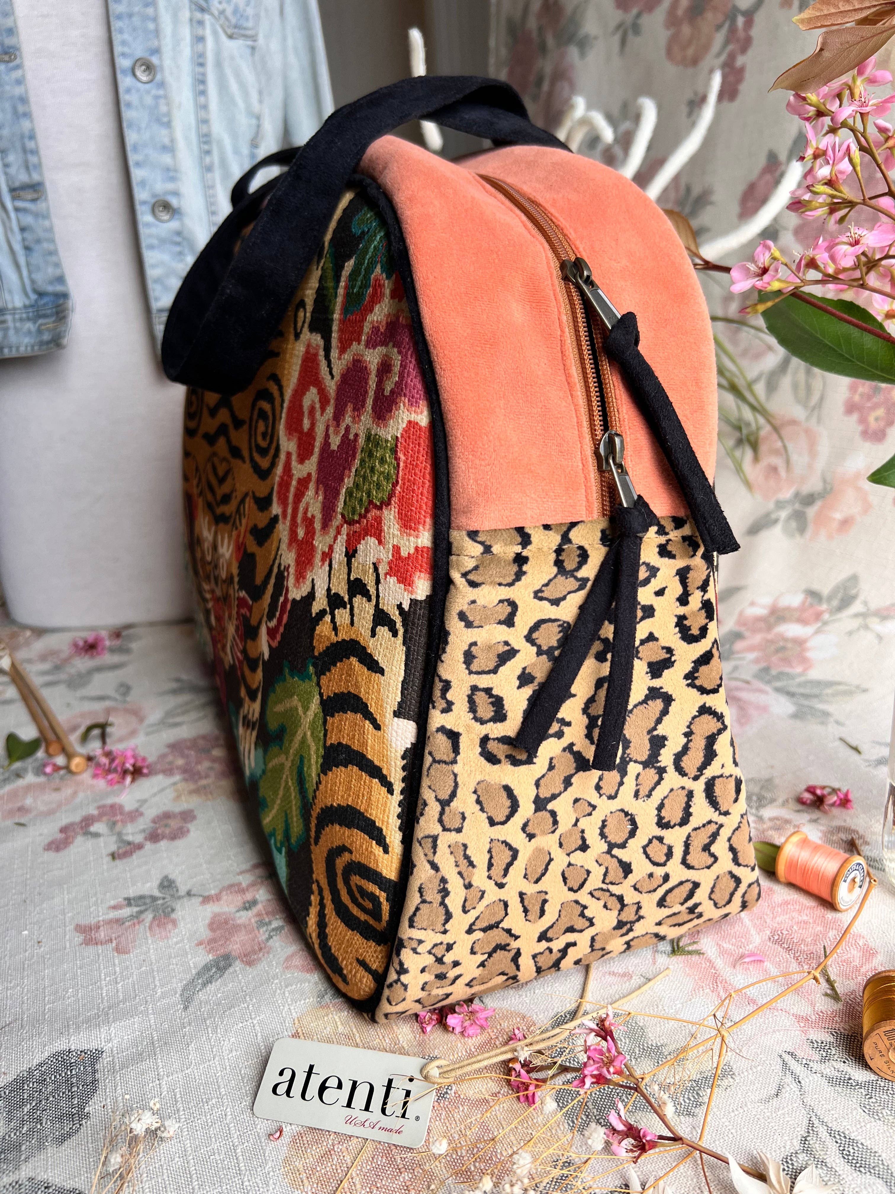 Atenti - Venta al por mayor Bolsa de viaje - Mujer - Le Tigre Overnighter-Atenti USA hecho a mano, bolso de fin de semana, bolsa de viaje17