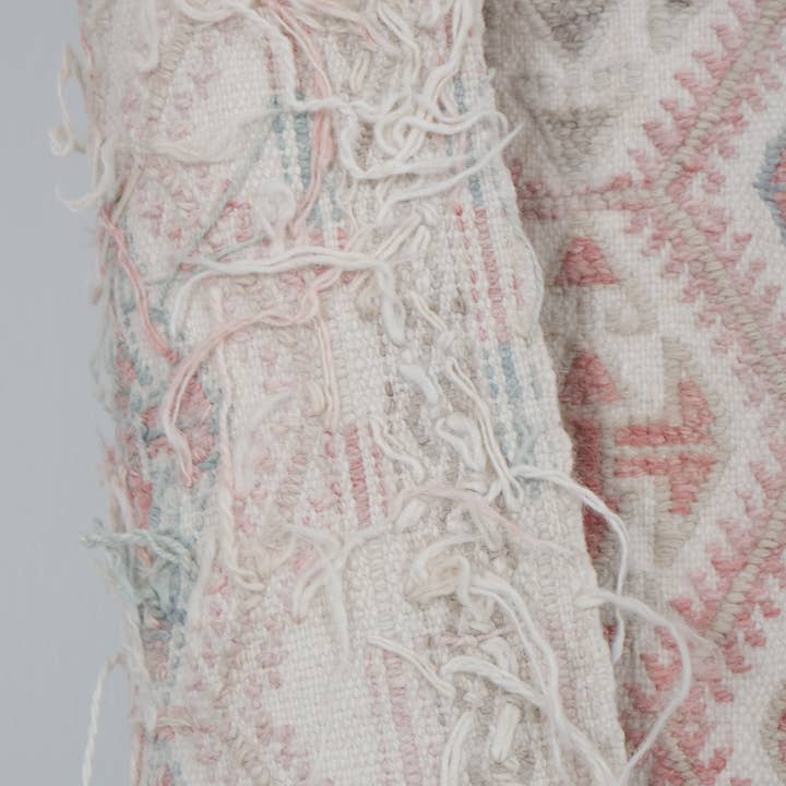 Vintage Pillows Store - Wholesale Runner Rug - Vintage Faded Turkish Jajim Kilim Rug - Stair Runner8