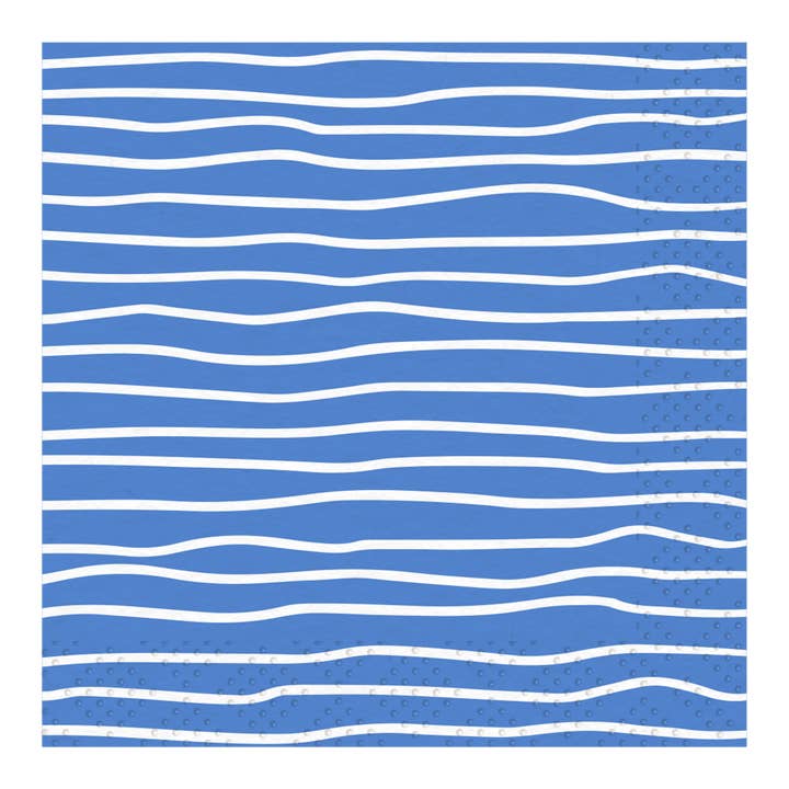 Cocktail Napkin Eco French Blue/20 pkg for wholesale by Sophistiplate