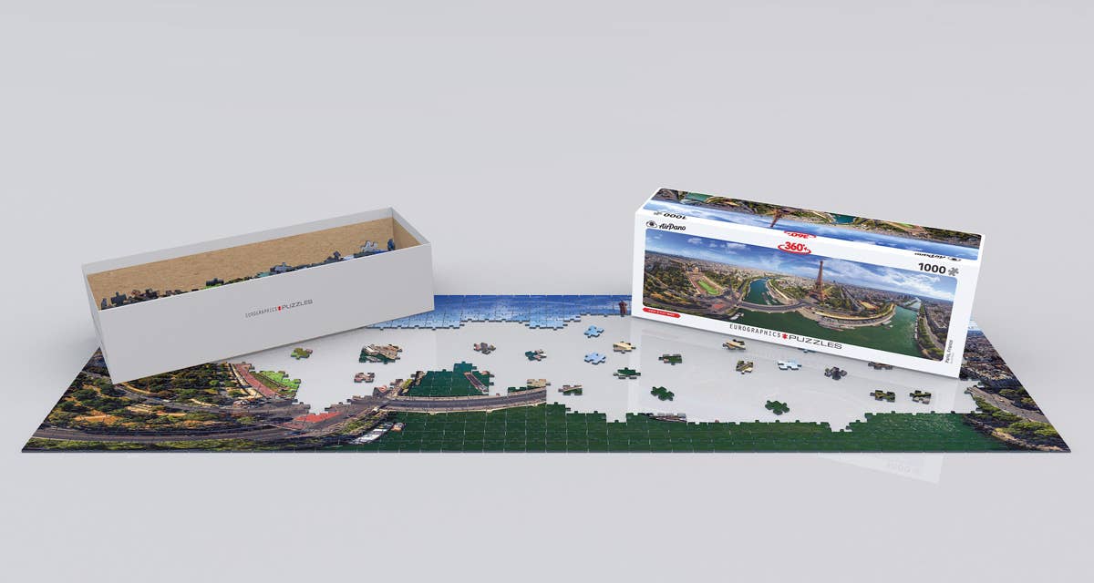 Eurographics Puzzles Europe - Wholesale Puzzle - Adult - Paris, France2