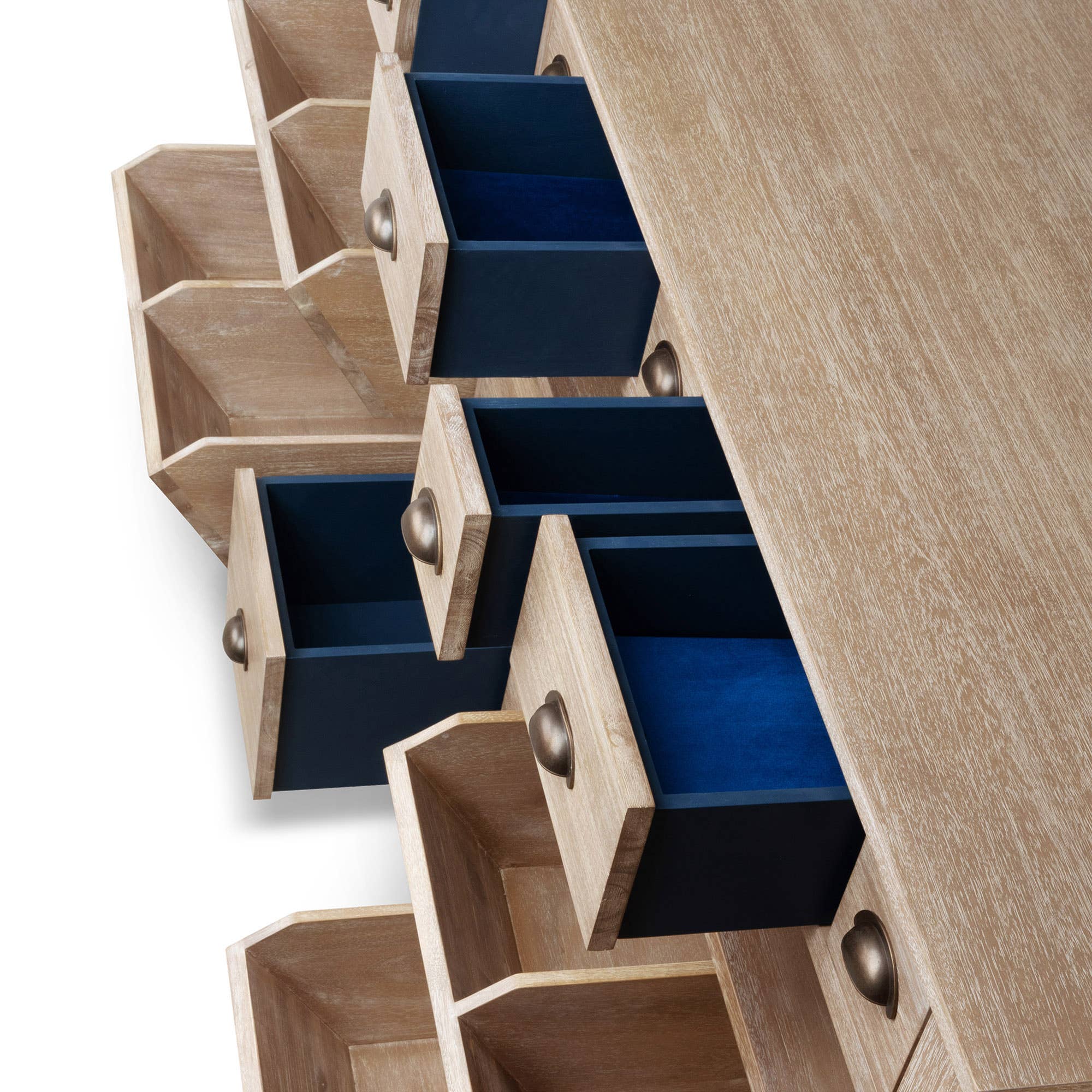 Park Hill Collection - Wholesale Display Case - Vine Hill Counter, Driftwood3