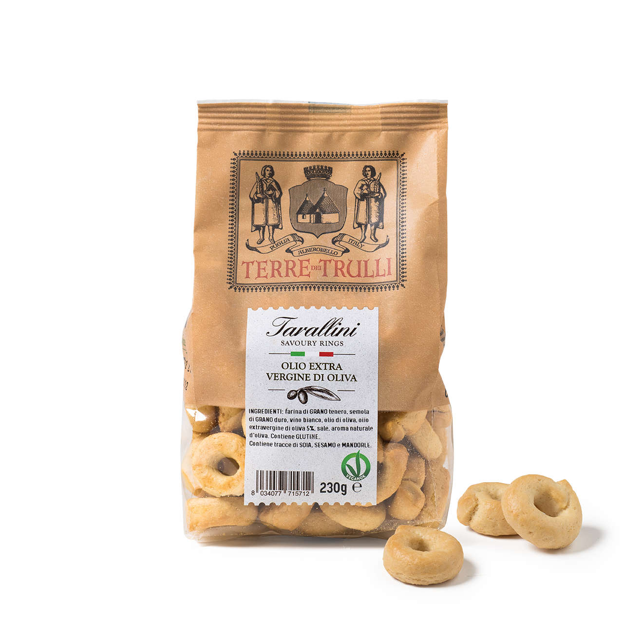 BEROLI S.A.R.L - Wholesale Puffed Snack - TARALLINI 200g0