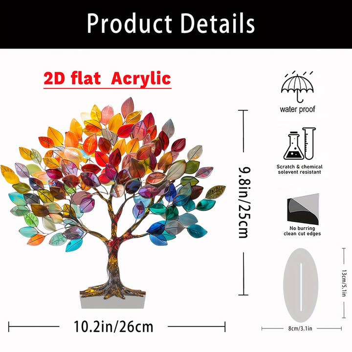 La Bella Monte - Wholesale Retailer Sample - Home Decor - Aesthetic Acrylic Tree Statue For Home Décor2