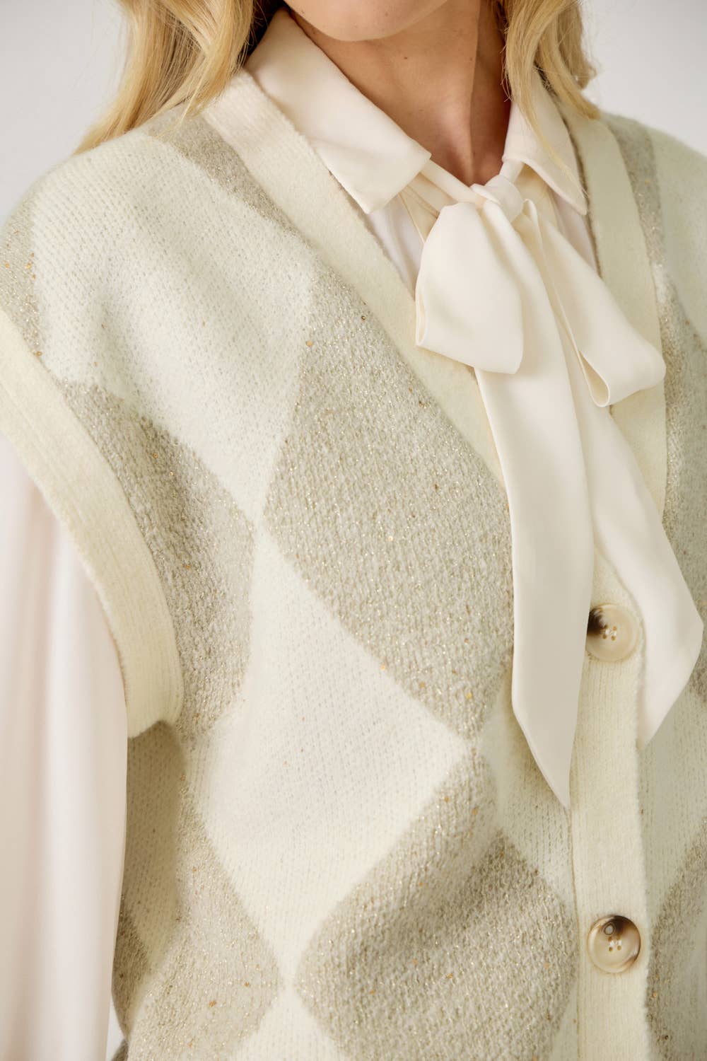 Mystree – wholesale Sleeveless sweatshirts – Women′s – 61140 Argyle Sweater Vest13