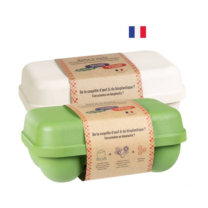 La droguerie écologique - Ah! Table! - Anaé - Venga - Wholesale Egg Cup/Holder - Assortment Box of 6 Eggs in Eggshells - Ah! Table0