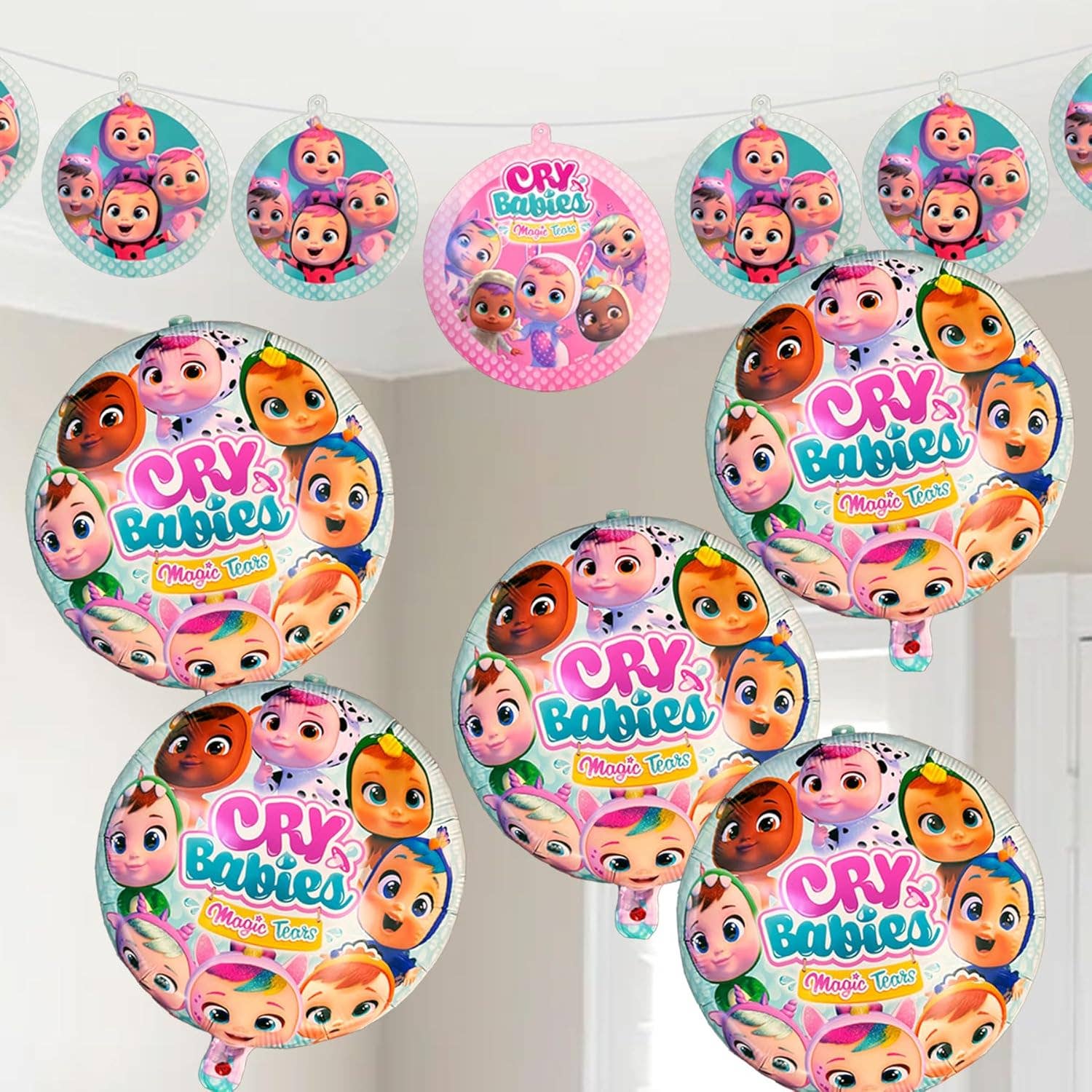 Mighty Mojo Toys - Wholesale Decal - Party Decorations - Cry Babies Birthday Party Kit4