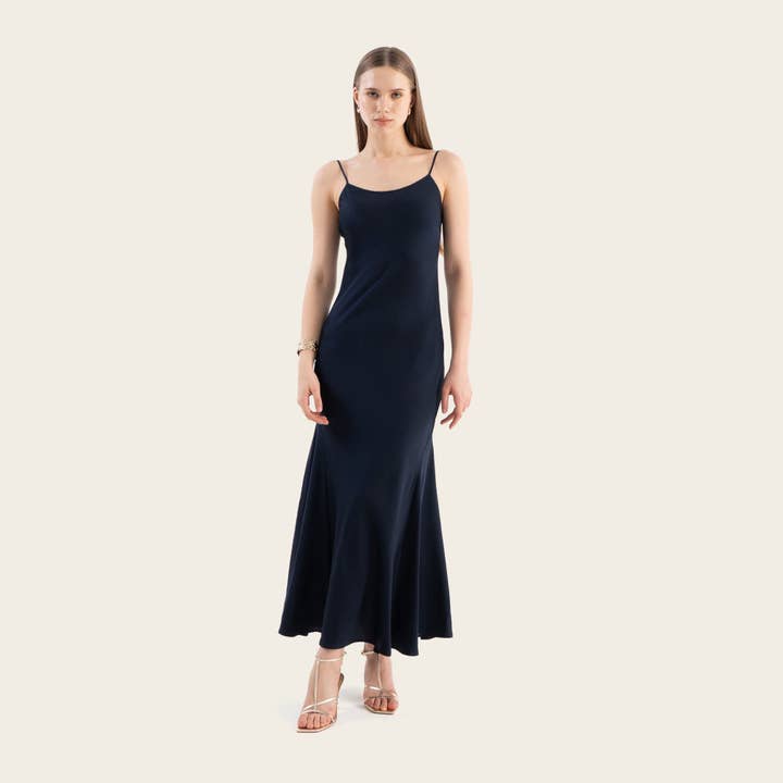Italic - Wholesale Dress - Women's - Marlowe Silk Maxi Dress5