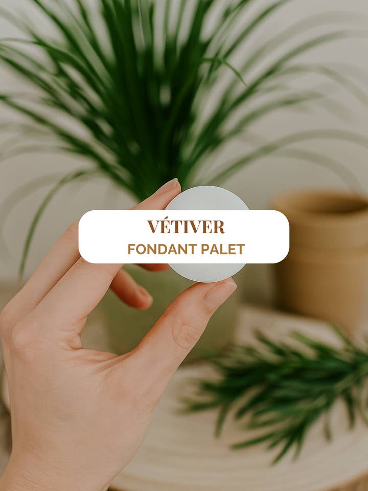 "Vetiver" - Scented wax melt 5h for wholesale by WILD CHILD Bougies & Co