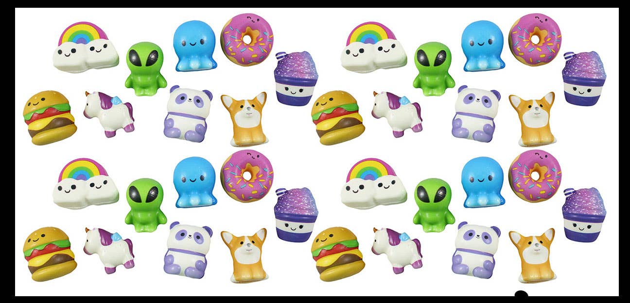 Curious Minds Toys – wholesale Mjuk leksak - Barn och baby – Uppsättning av 1 Söt Micro Slow Rise Squishy Toys - Mini5