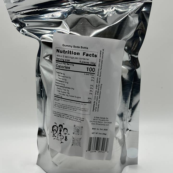 3 Kids Candy LLC - Wholesale Gummy - Freeze Dried Gummy Soda Bottles