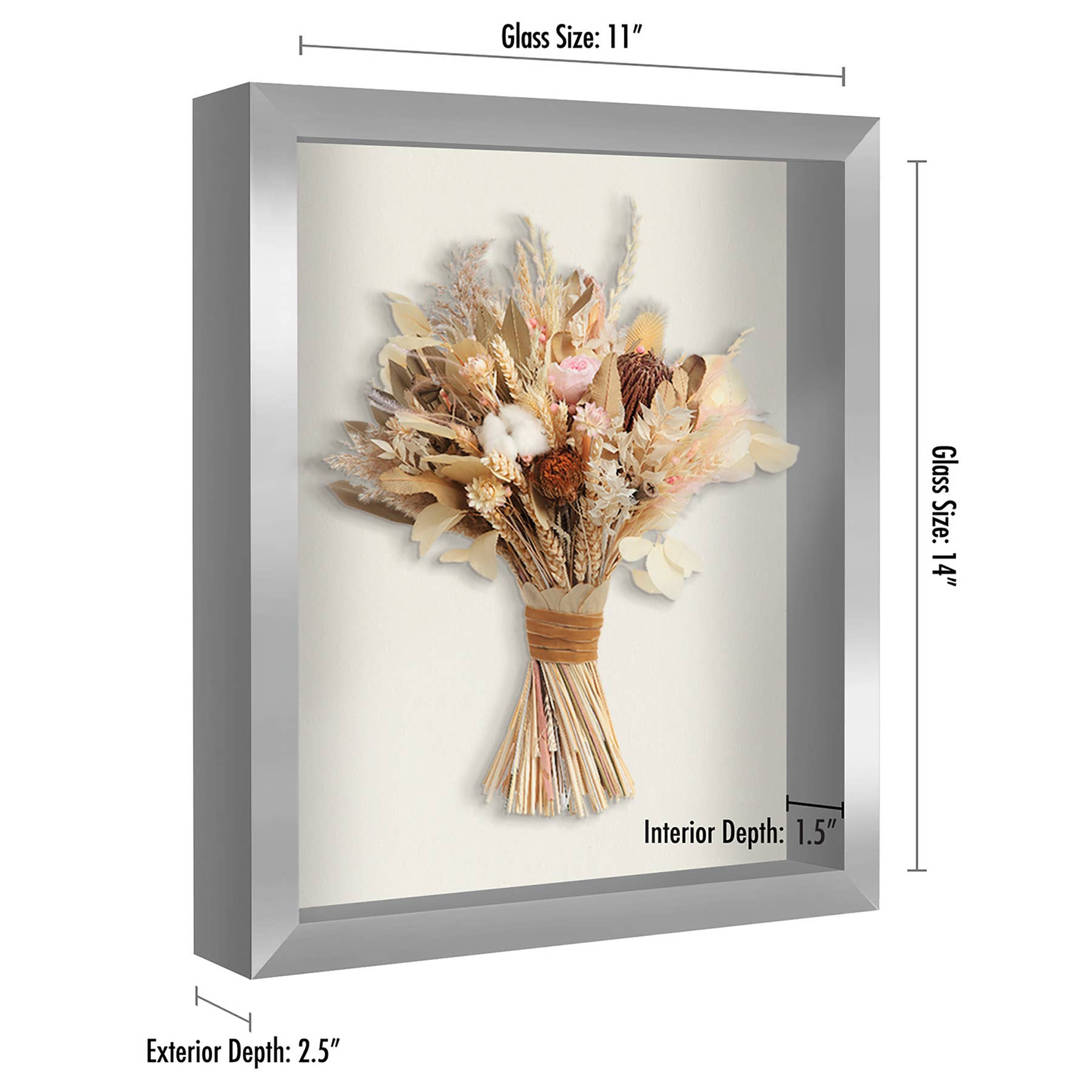 Americanflat - Wholesale Picture Frame - Americanflat Shadow Box Frame with Box Molding93