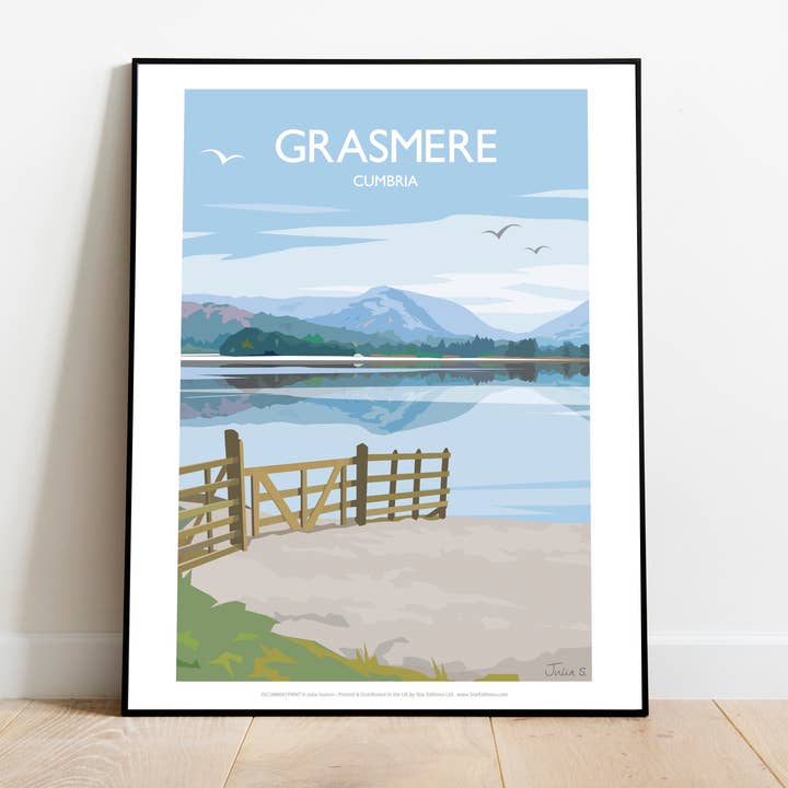 Star Editions – wholesale Art print – Grasmere - Cumbria - 11X14” Premium Art Print1