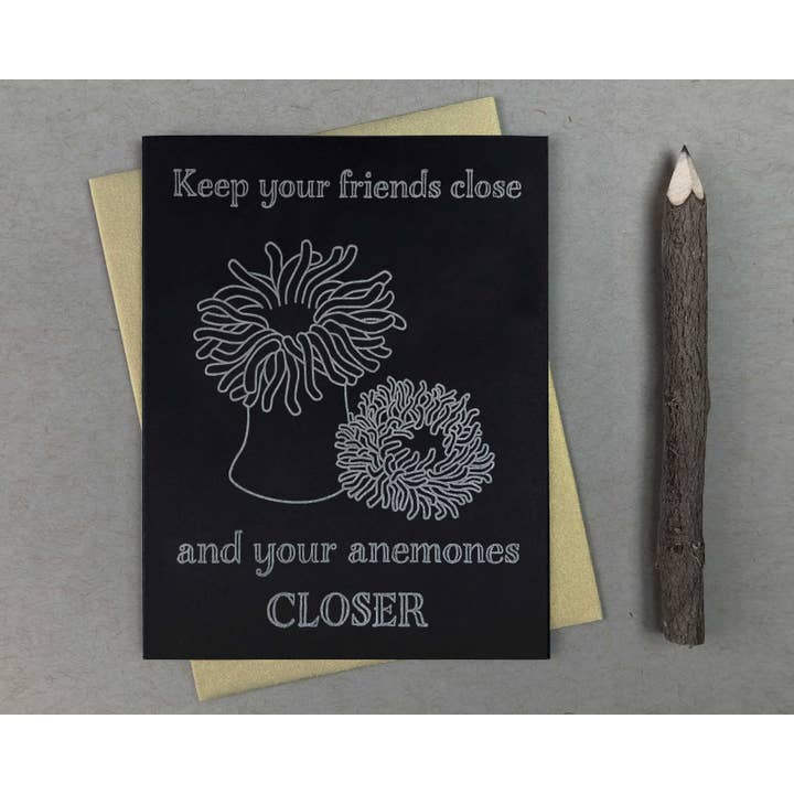 Tarjeta de Amigo Anémonas para venta al por mayor de Shoji Note