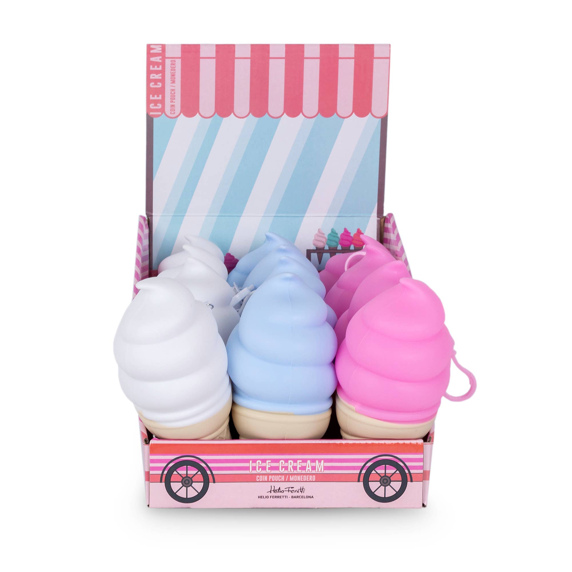 Helio Ferretti Co - Vente Porte-monnaie – femme - PORTE-MONNAIE EN SILICONE GLACE HF2