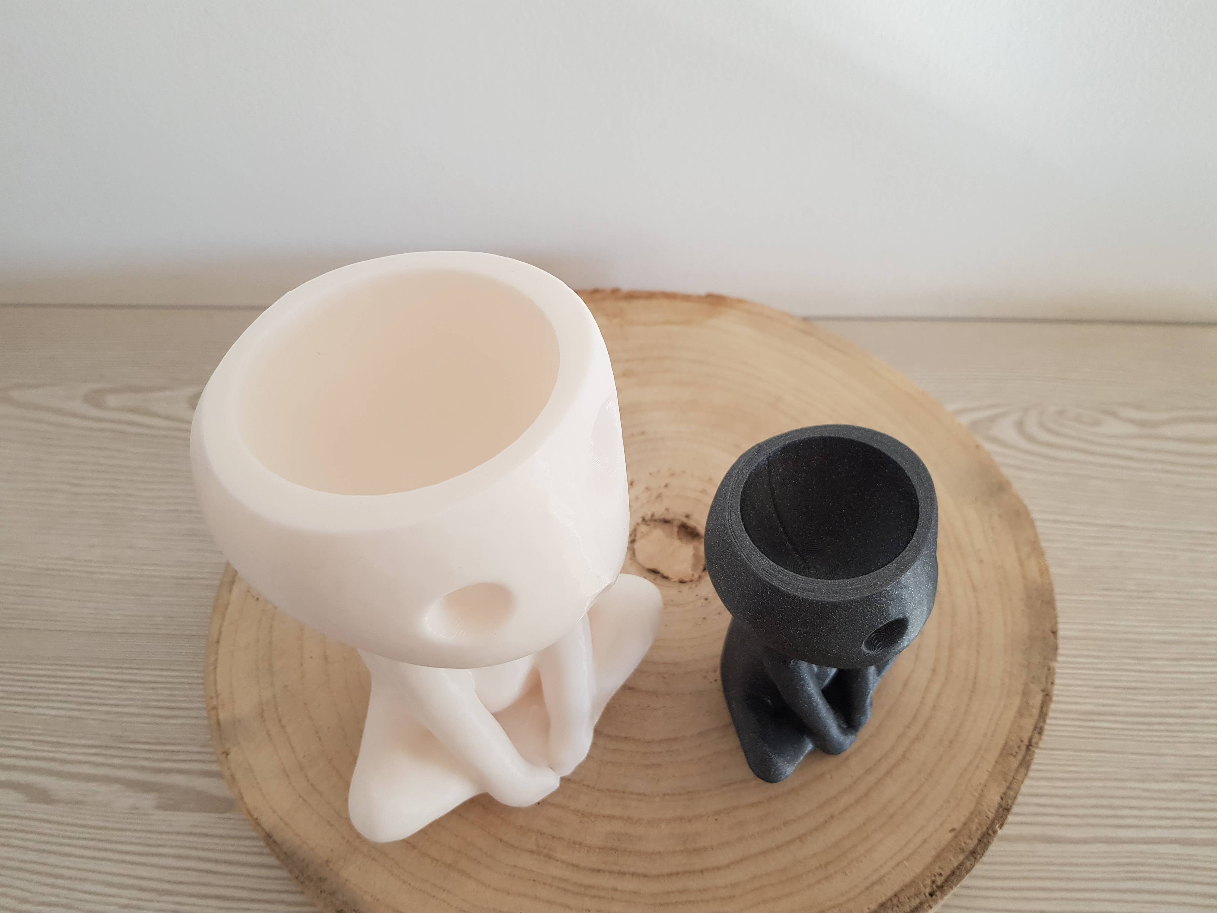 3DROOTS - Wholesale Plant Pot - Kodama sitting planter - Home and garden decoration9