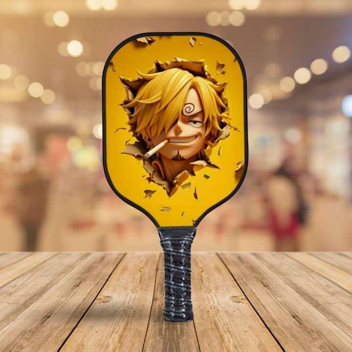 One Piece - Sanji Breakout - Raquette de pickleball pour la vente par The Mad Pickler