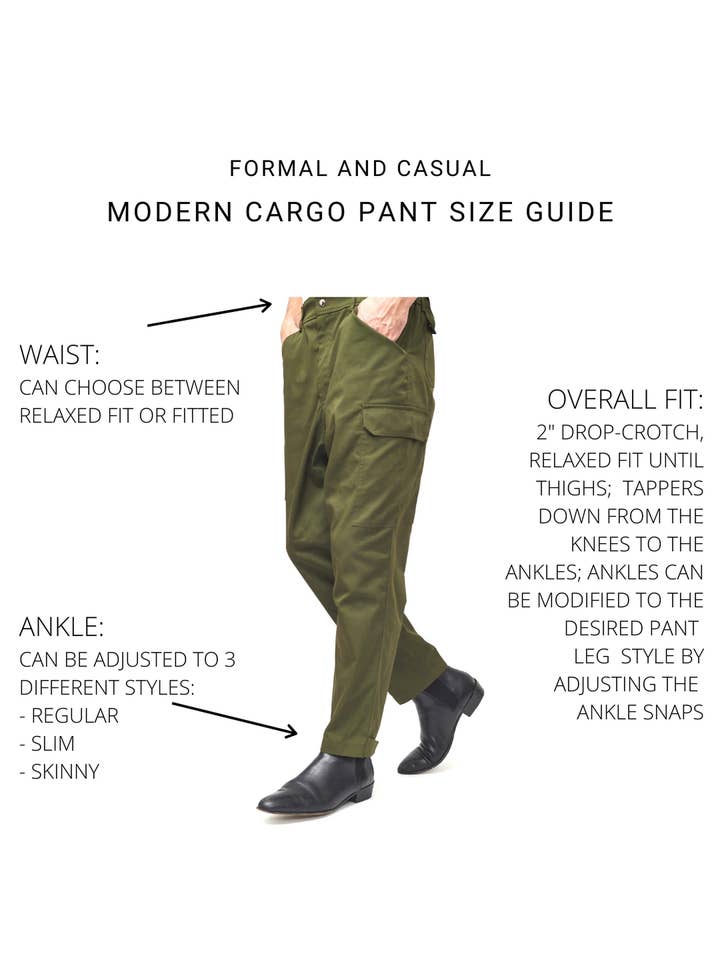 Ocean Rebel - Vente Pantalon – homme - Pantalon cargo moderne et formel - Bleu marine5