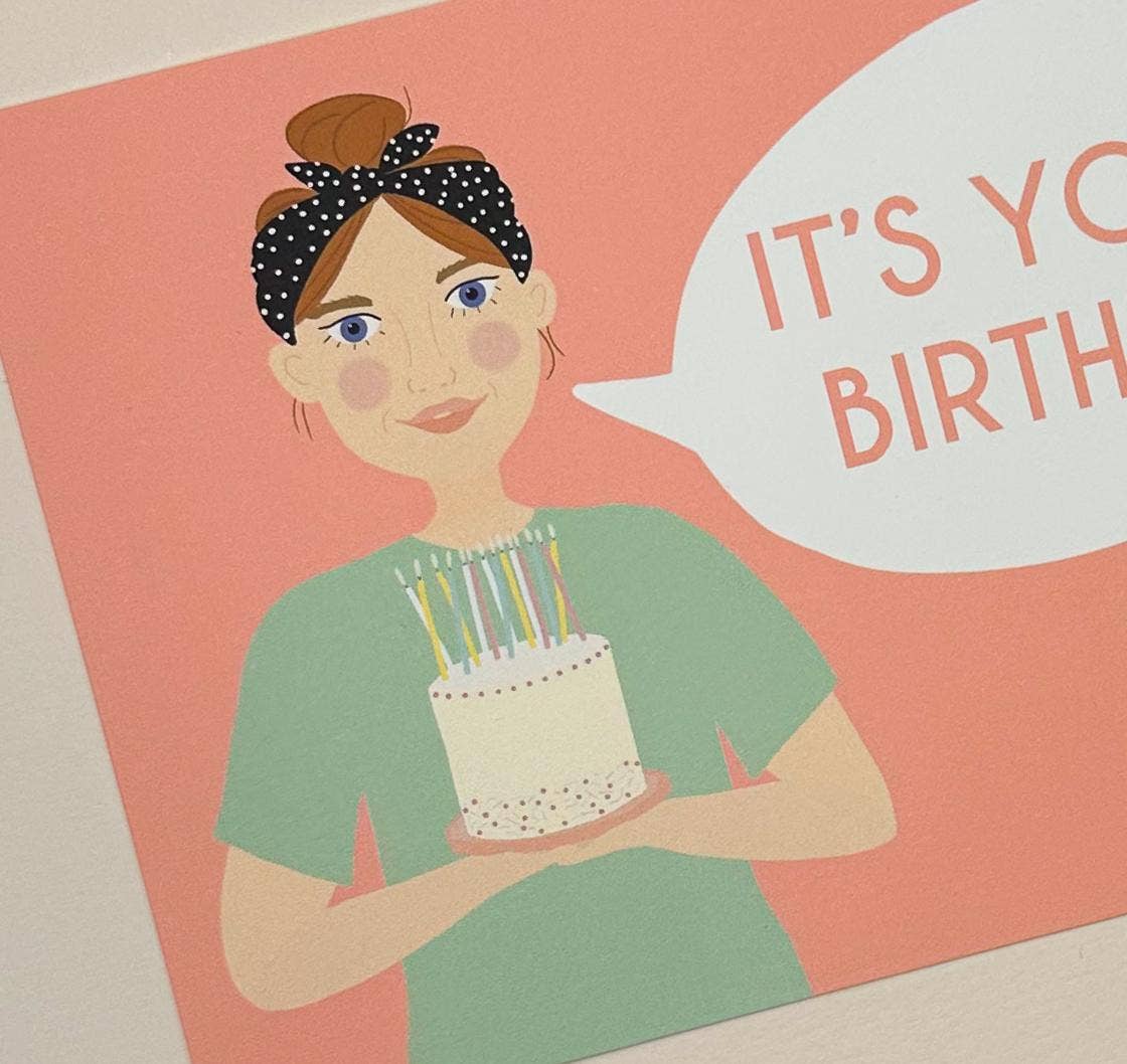 StudioSonna - Wholesale Birthday Card - Postcard It's Your Birthday1