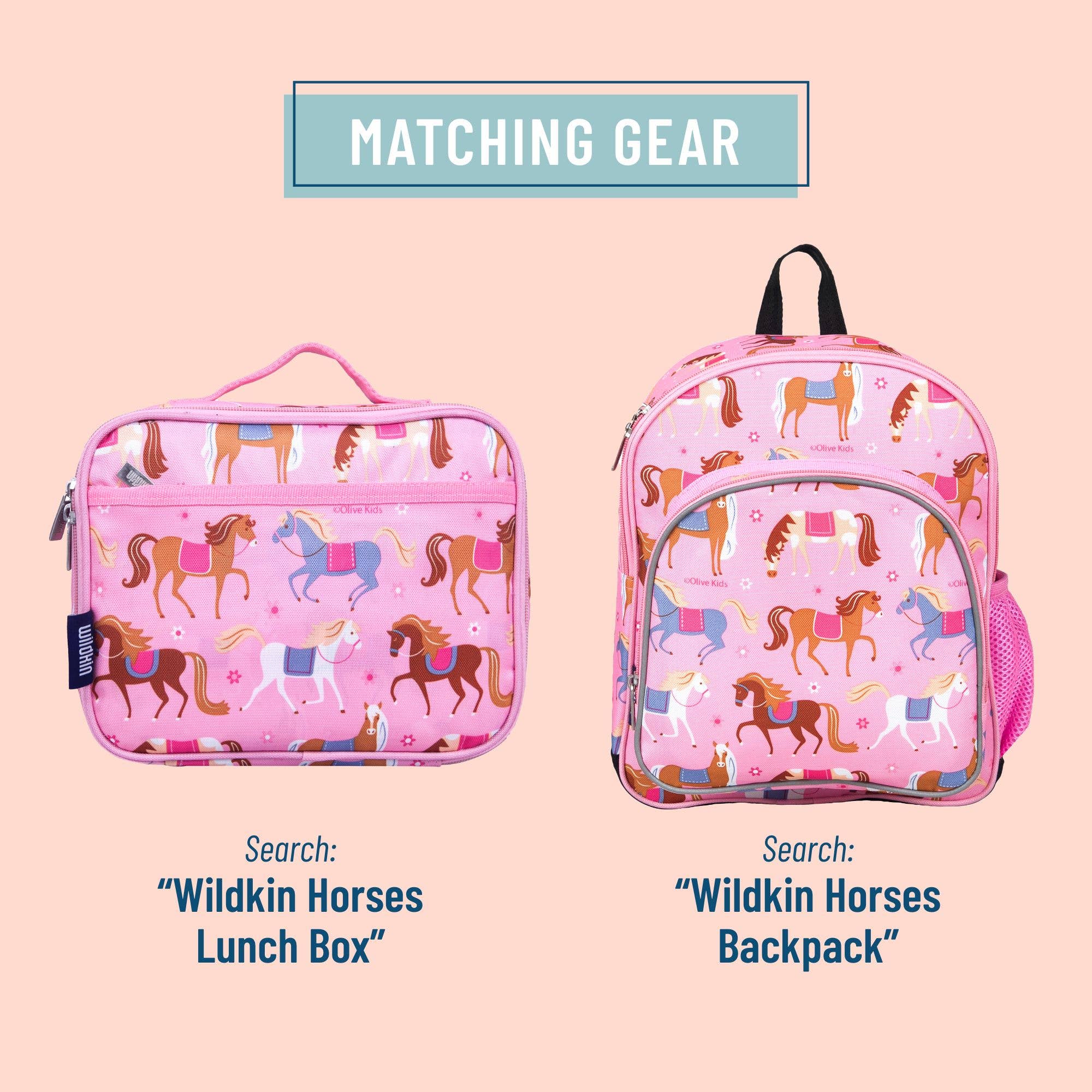 Wildkin - Wholesale Umbrella - Kids - Horses Umbrella2