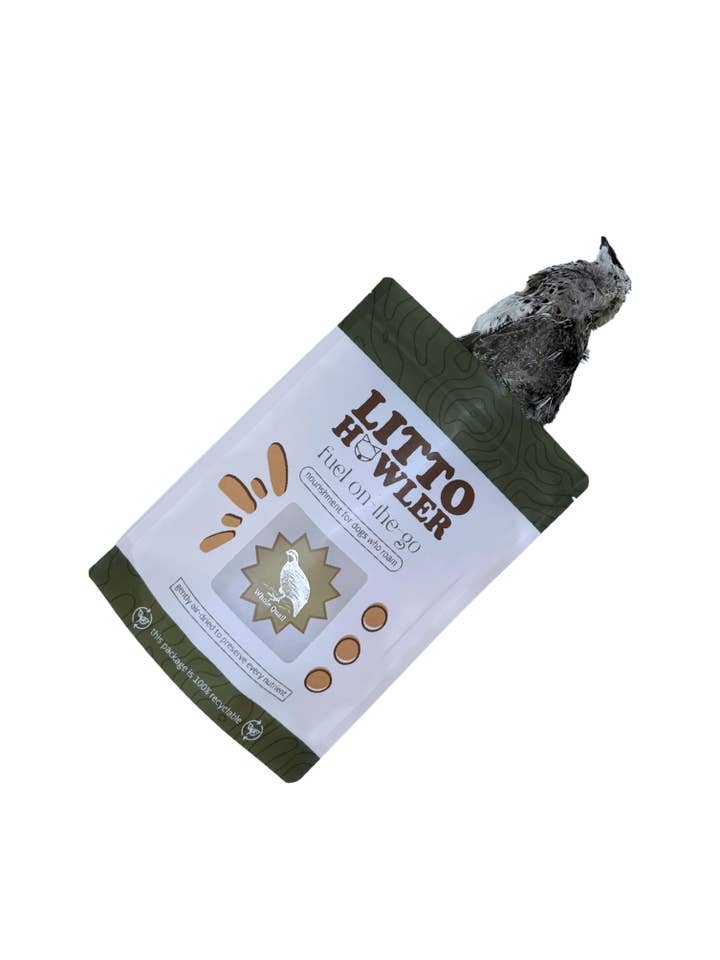 Caille entière proie pour la vente par Litto Howler