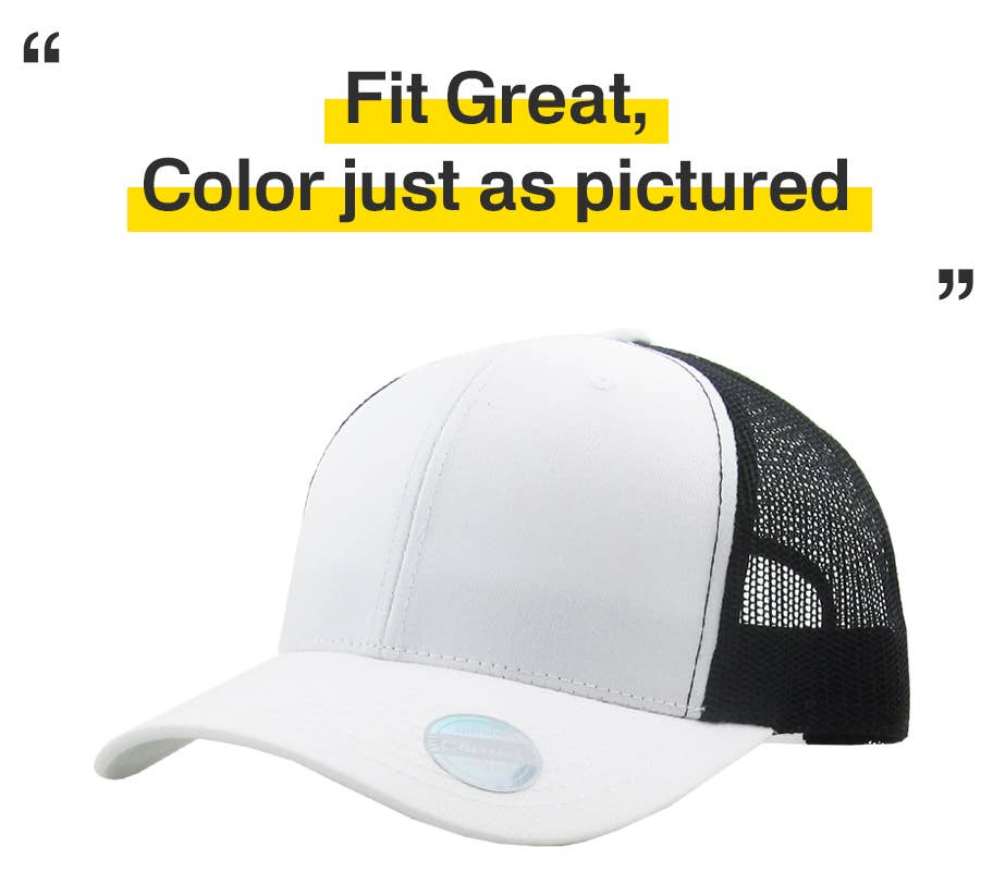 KBETHOS - Wholesale Trucker Hat - Unisex - CLASSIC 6 PANEL MESH BACK49