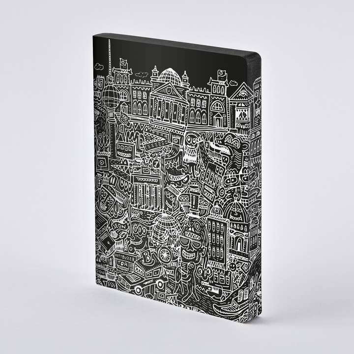 Berlin - Notebook Graphic L | A5+ | 3.5mm Dot Grid for wholesale by nuuna