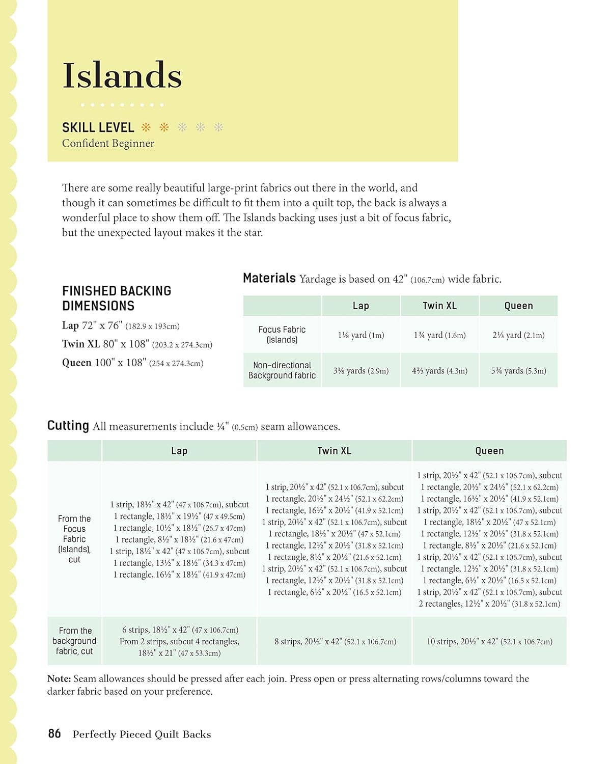 Fox Chapel Publishing - Wholesale Crafts, Hobbies & DIY - Perfectly Pieced Quilt Backs - The Scrap-Smart Guide 4