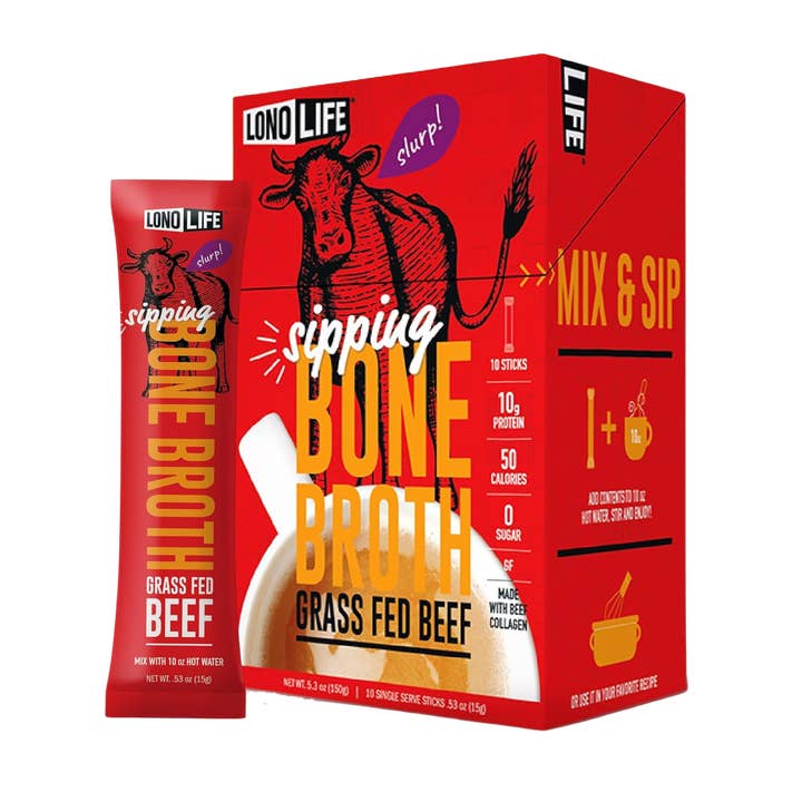 Grass-Fed Beef Bone Broth for wholesale by LonoLife