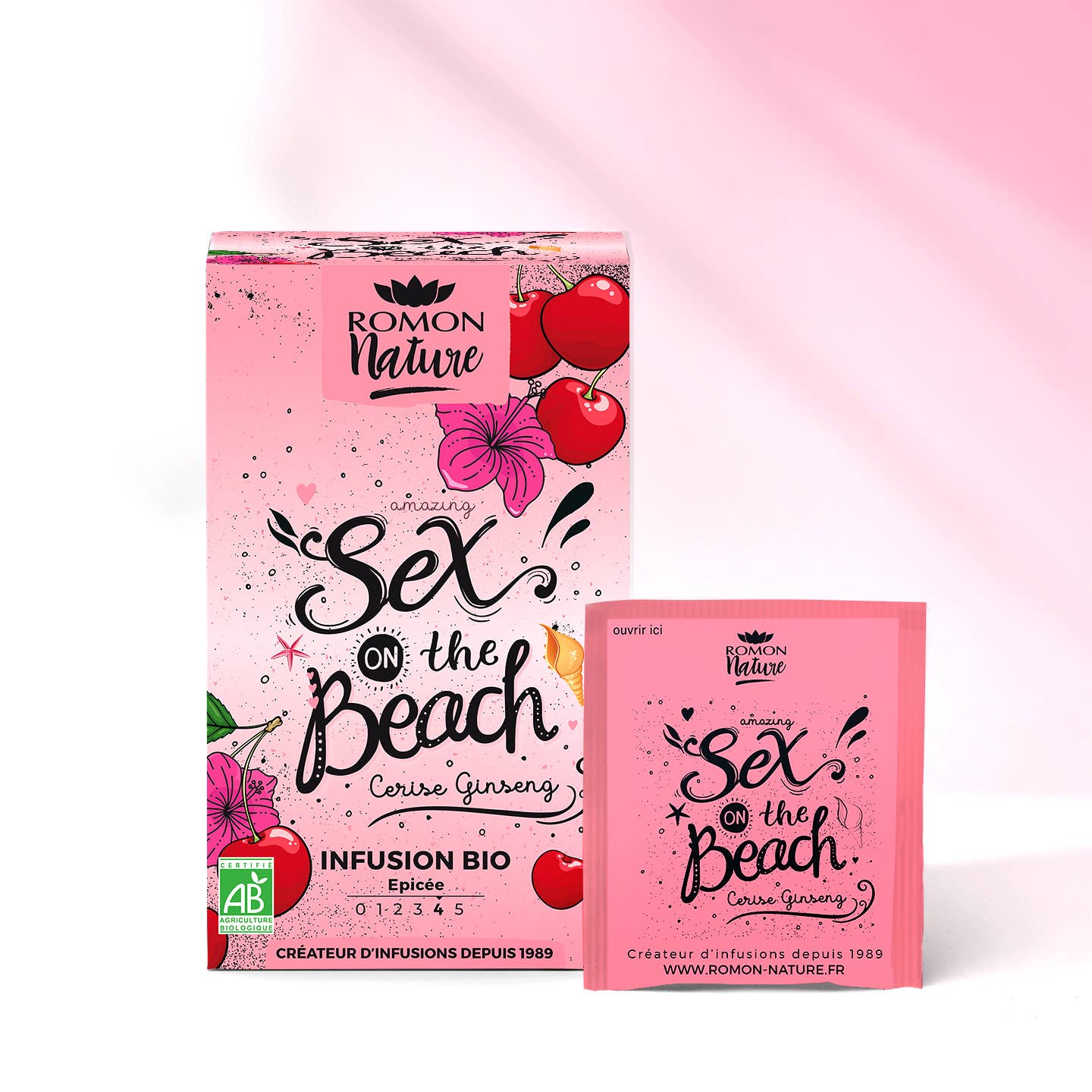 PROVENCE D'ANTAN - Venta al por mayor Tés saludables/desintoxicantes - Infusión Orgánica Sex on the Beach1