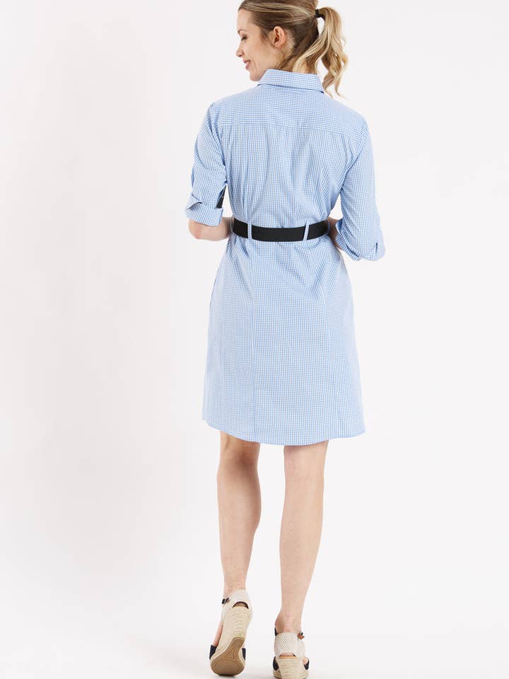 Robe peinture bleu clair pour la vente par Solera