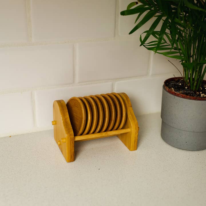 Bamboo Switch - Wholesale Coasters - Japanese Style Tea - Bamboo Coaster Set