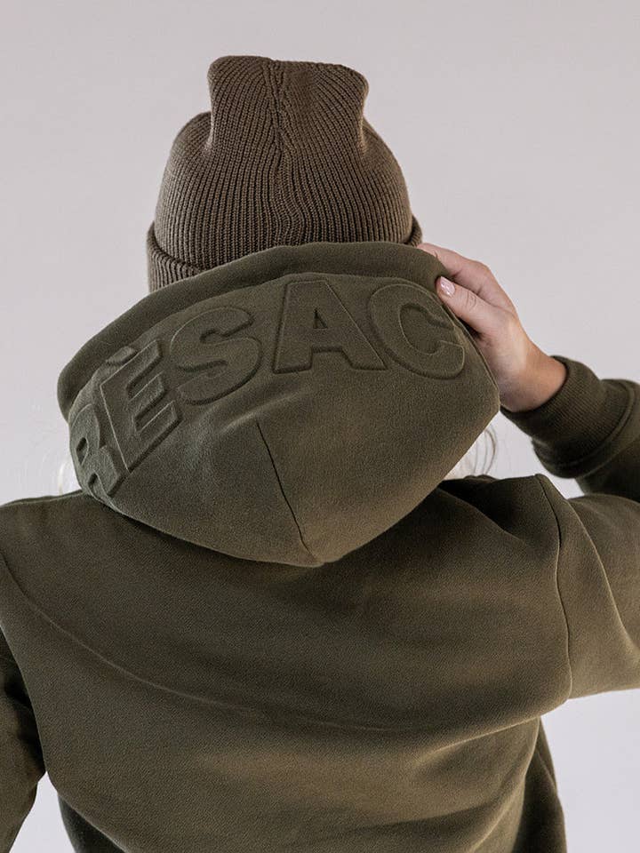 Embossed Hoodie — Pine for wholesale by Après Actif