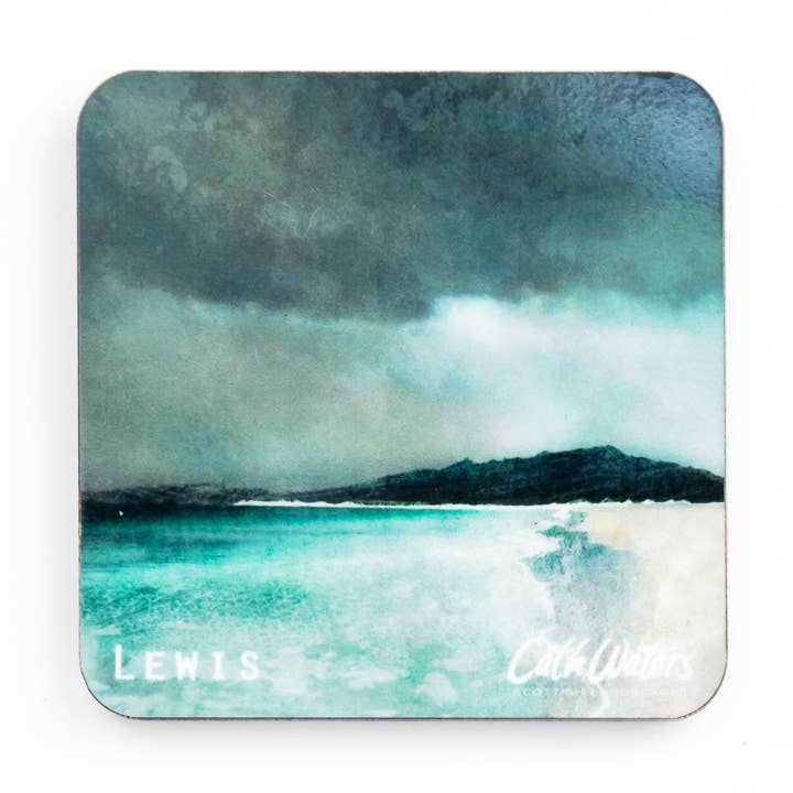 Reef Beach Lewis Fridge Magnet for wholesale by Cath Waters Scottish Landscapes