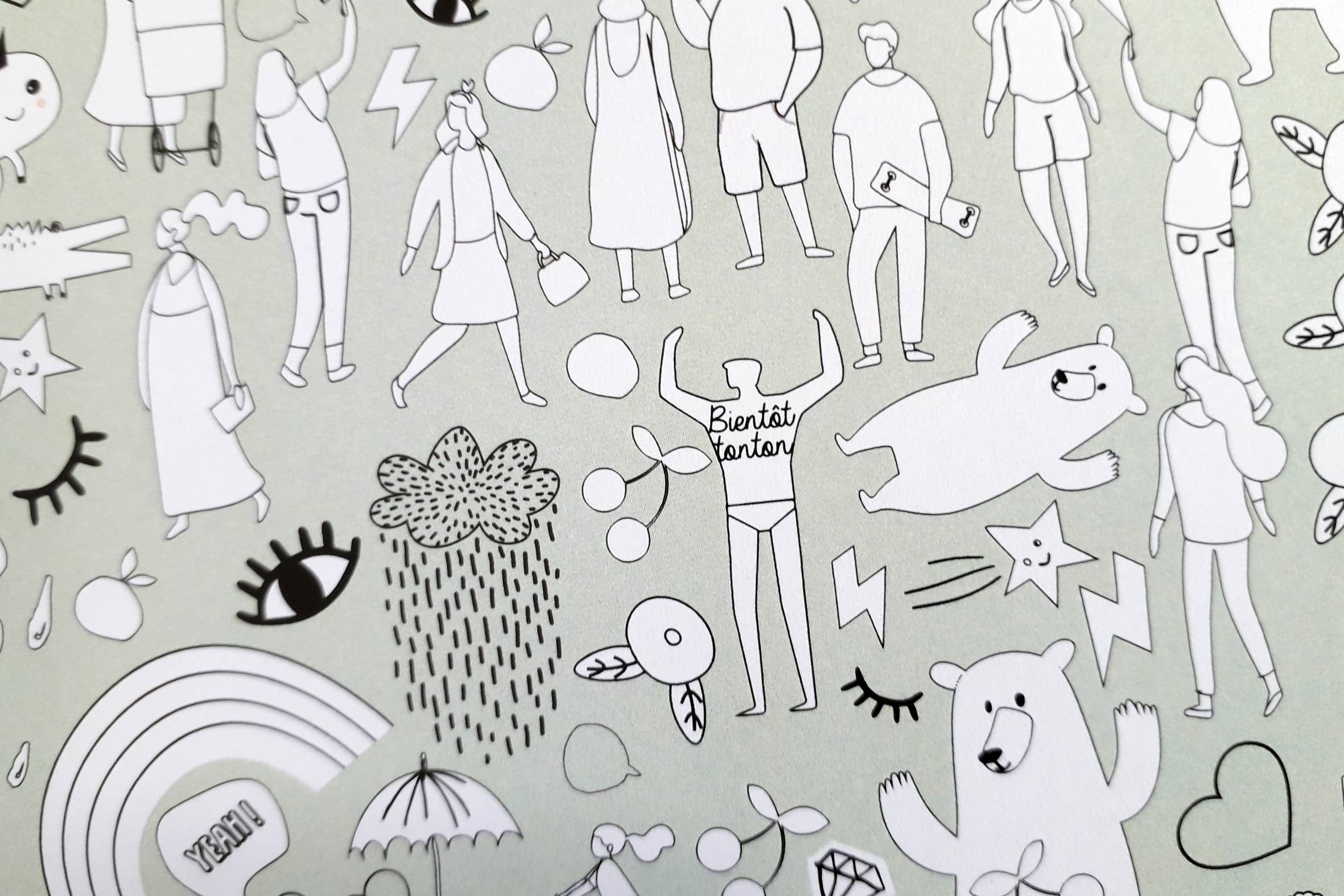 Pamela Loops - Wholesale Poster - Cherche et trouve Tonton "Tu vas être tonton !"2