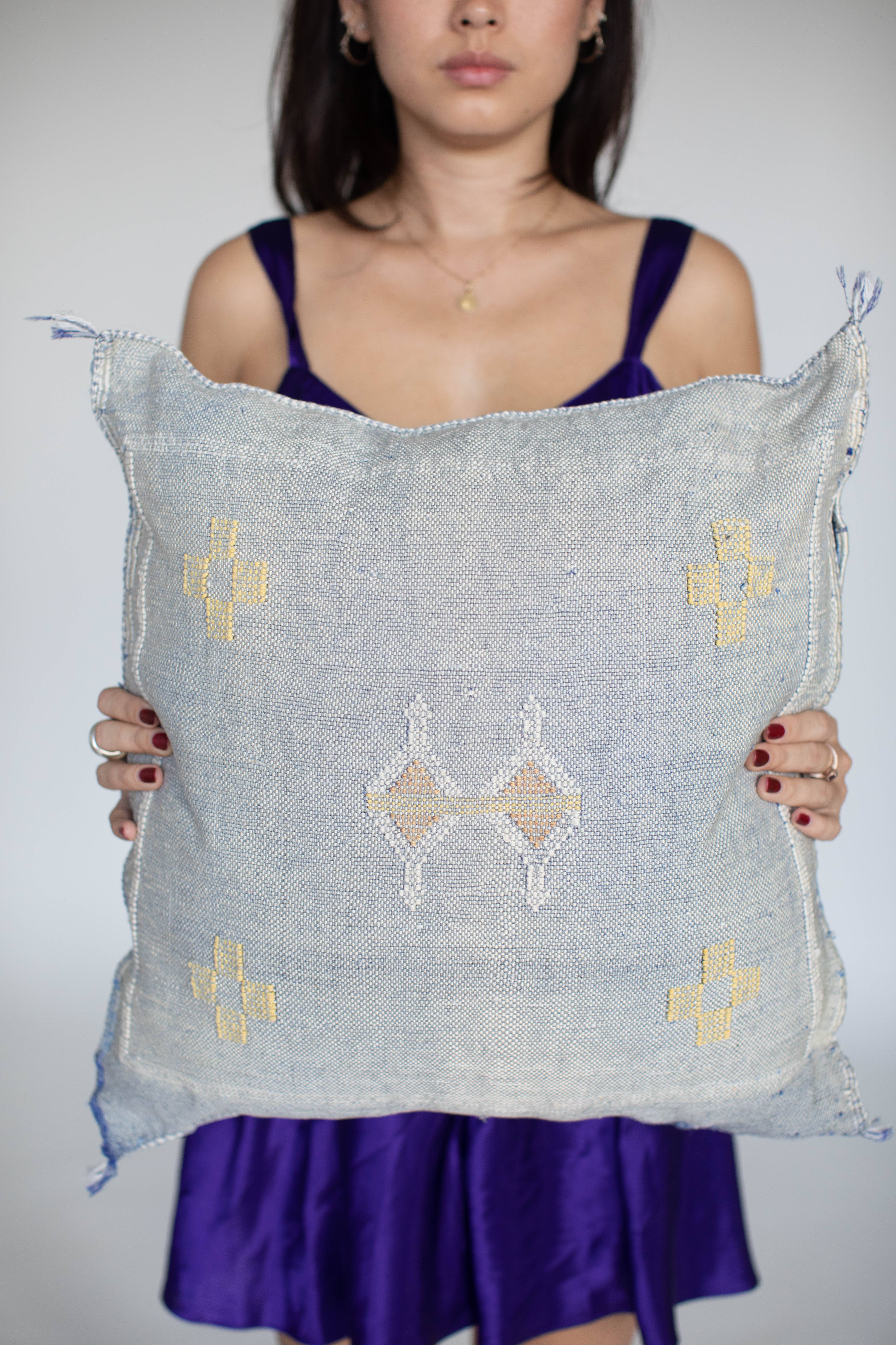 Voyage - Wholesale Throw pillow cover - Moroccan Cactus Silk Pillow Covers20