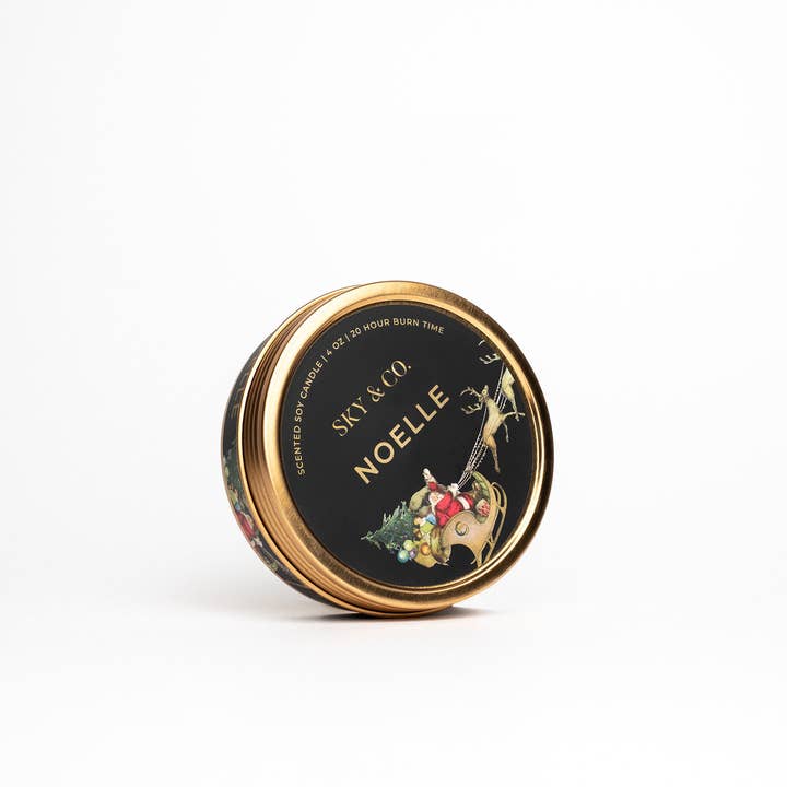 Sky and Company - Wholesale Jar/Filled Candle - Noelle - Soy Candle2