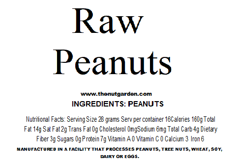 The Nut Garden, Sweetables, Utah Truffles - Wholesale Nuts - Peanuts, Raw (12 oz)1