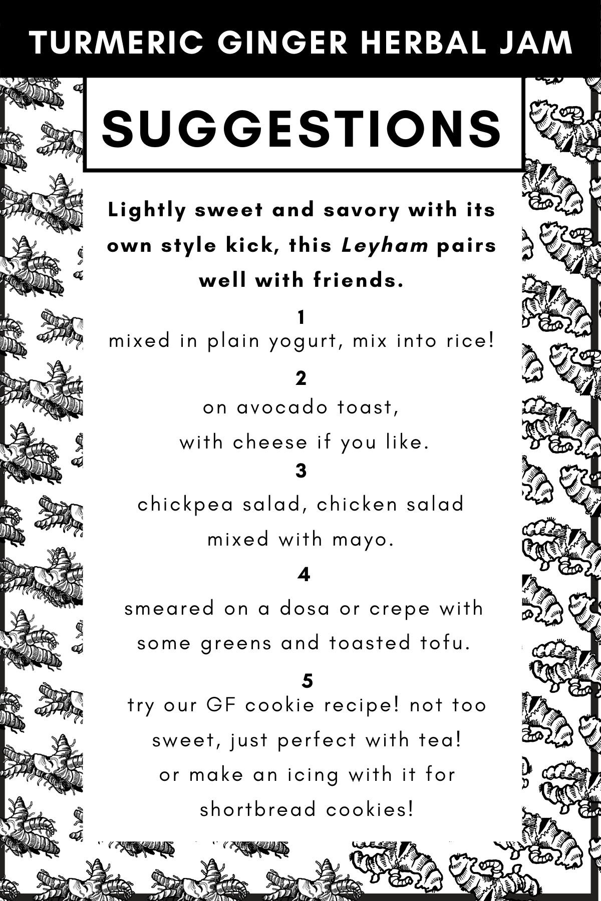 Atina Foods - Wholesale Jam/Jelly - Turmeric Ginger Herbal Jam4