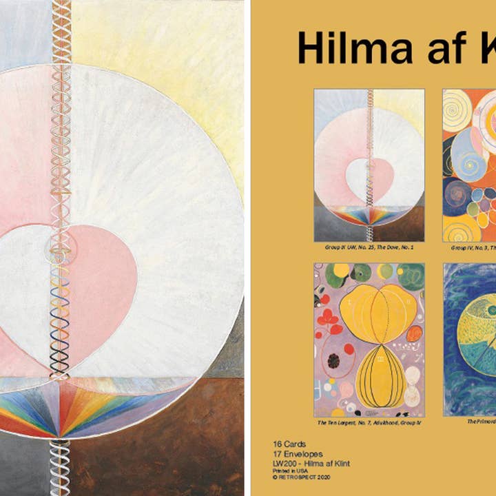 The Retrospect Group Collection - Wholesale Stationery/Notecard Set - Hilma af Klint - Boxed Set