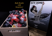 It's the BOMB® - Wholesale Bath Bomb/Fizz - 12 Bath Bomb Bullet Surprise. Crate-Fill & Display Available3