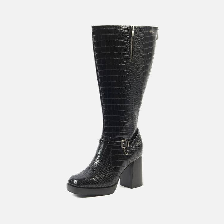 Gabylou - Wholesale Boots - Women's - Wide Calf Boots 3XL - Manon Model48