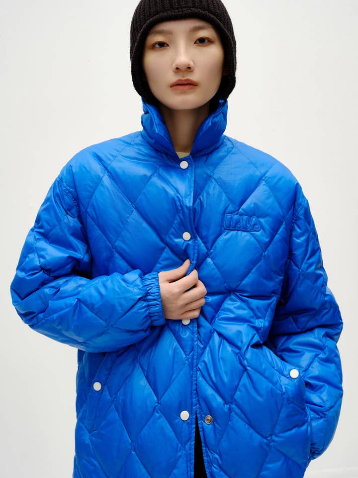 Urlazh - Wholesale Puffer Jacket - Women's - Klein Blue Jacket5