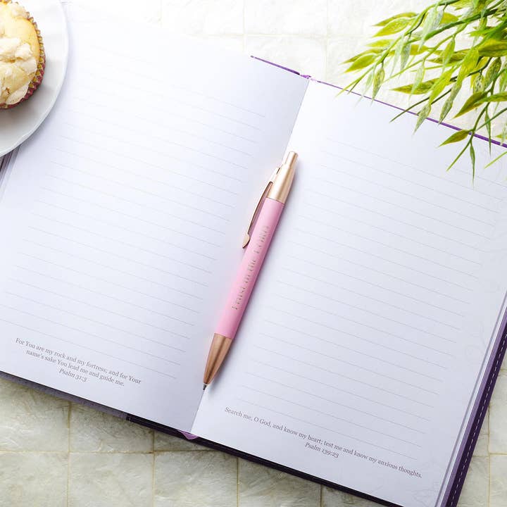 Christian Art Gifts - Wholesale Pen - Pen in Gift Box Pink Trust in the Lord Prov. 3:52