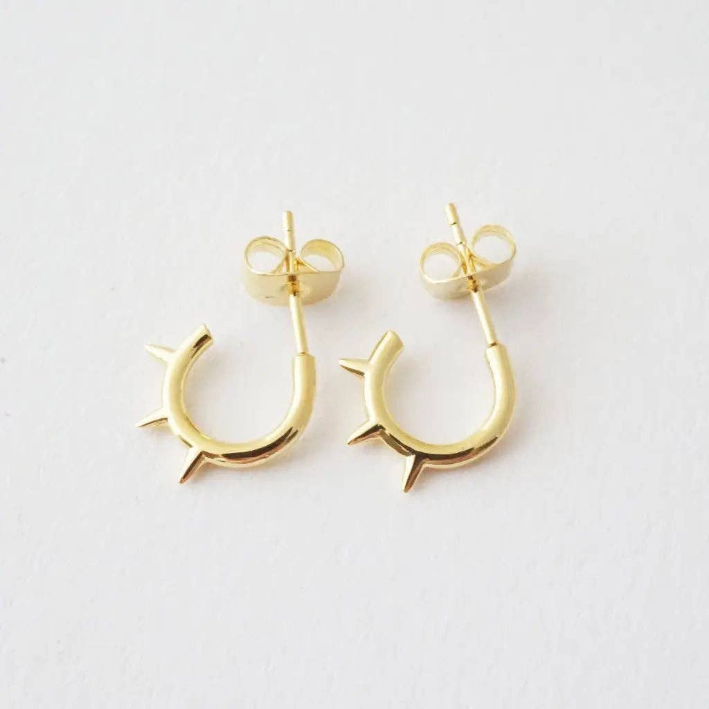 Honeycat Jewelry - Wholesale Hoop Earrings - Spike Hoops3